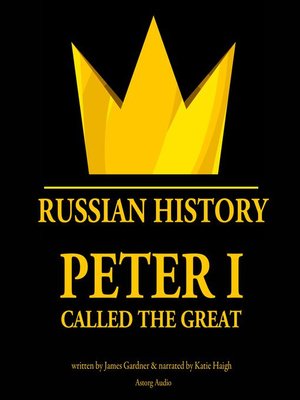 cover image of Peter I Called the Great